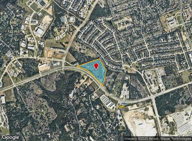 W Whitestone Blvd, Cedar Park, TX Parcel Map