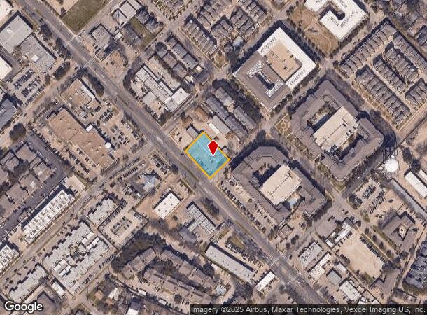  5200 Lemmon Ave, Dallas, TX Parcel Map