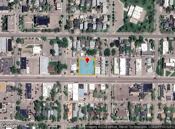  1111 Central Ave, Great Falls, MT Parcel Map