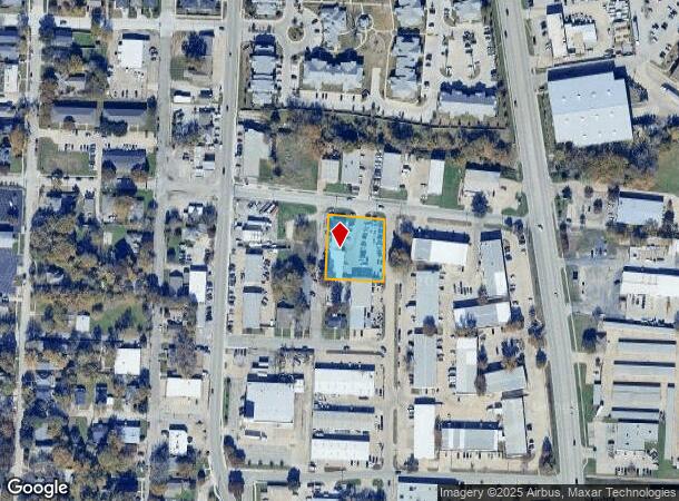  210 E Erwin Ave, Mckinney, TX Parcel Map