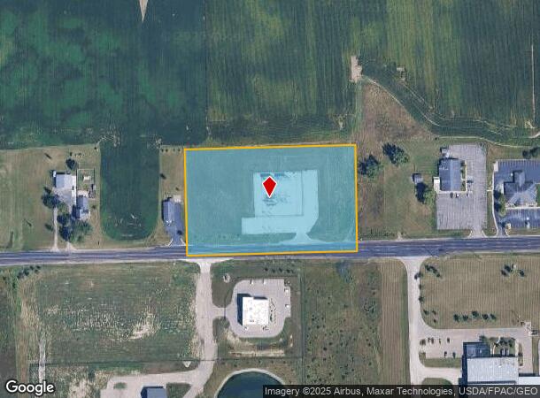  1700 W Beecher Rd, Adrian, MI Parcel Map