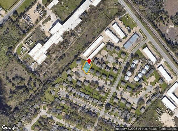  2703 Evergreen Cir, Bryan, TX Parcel Map