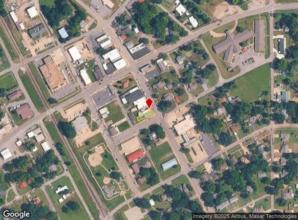 127 S Lee St, Fort Gibson, OK Parcel Map