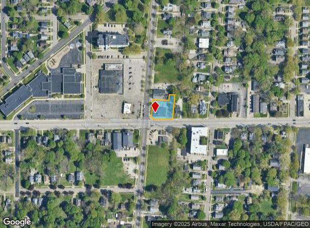  619 N Howard St, Akron, OH Parcel Map