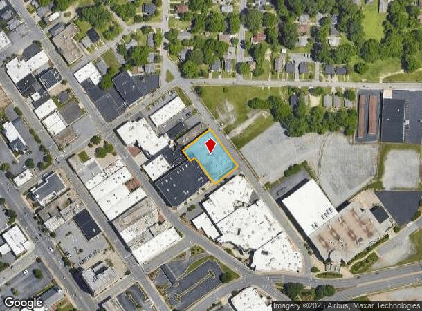 301 Steele St, High Point, NC Parcel Map
