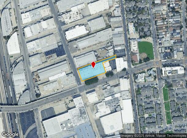1461 E 4Th St, Los Angeles, CA Parcel Map