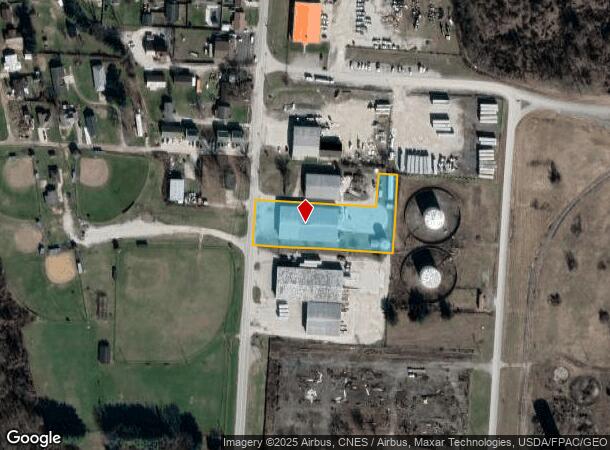 2489 County Road 1, South Point, OH Parcel Map