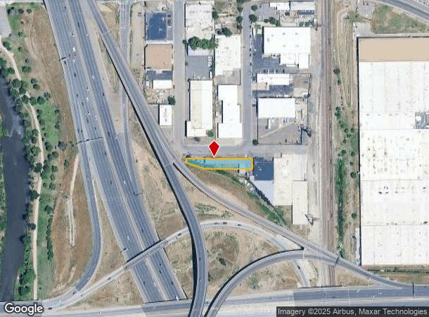  2120 W 7Th Ave, Denver, CO Parcel Map