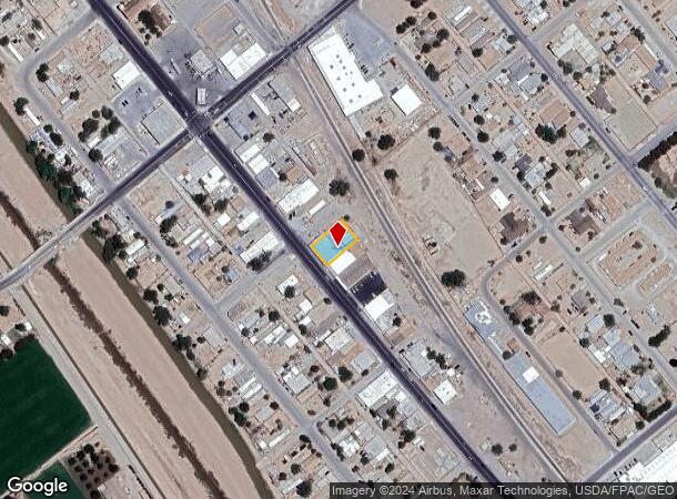  201 E Main St, Fabens, TX Parcel Map