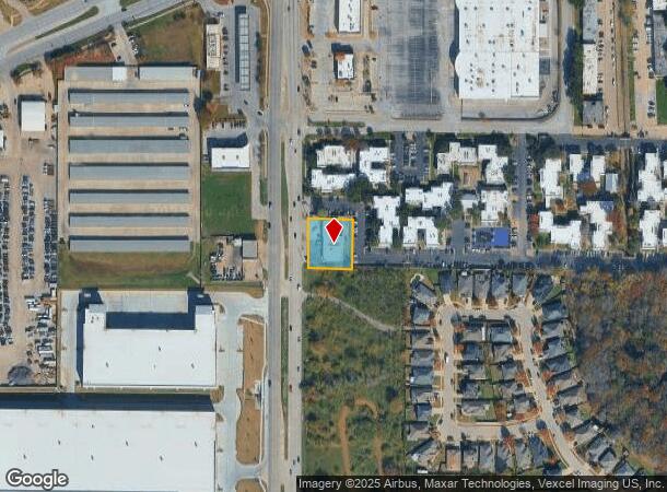 801 S Industrial Blvd, Euless, TX Parcel Map