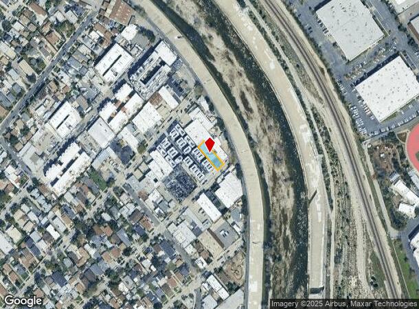  2939 Denby Ave, Los Angeles, CA Parcel Map