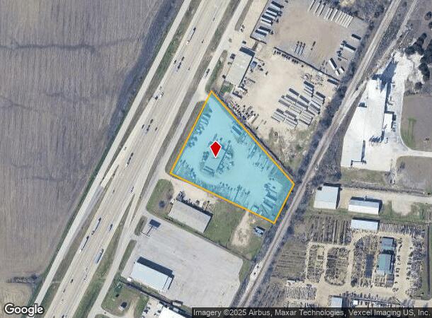  7020 N Interstate Highway 35 E, Waxahachie, TX Parcel Map