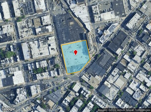  1177 Flushing Ave, Brooklyn, NY Parcel Map