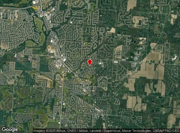  Winderly Ln, Pickerington, OH Parcel Map