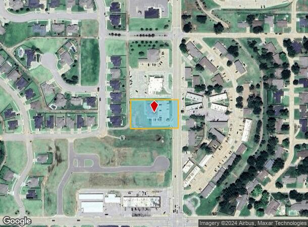  1303 N Washington St, Weatherford, OK Parcel Map