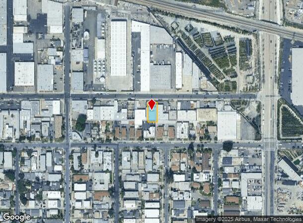  11810 Vose St, North Hollywood, CA Parcel Map