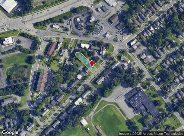 115 Jackson Ave, Schenectady, NY Parcel Map