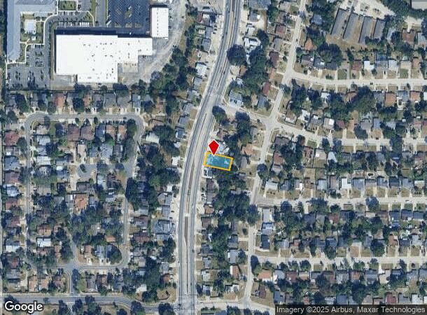 1421 N Pine Hills Rd, Orlando, FL Parcel Map