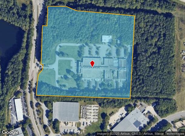 401 S New Hope Rd, Raleigh, NC Parcel Map