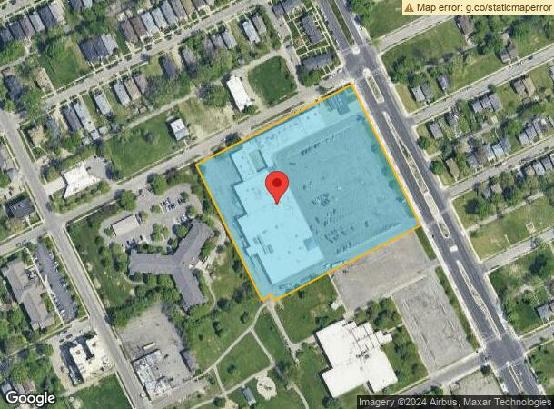  8547 Rosa Parks Blvd, Detroit, MI Parcel Map