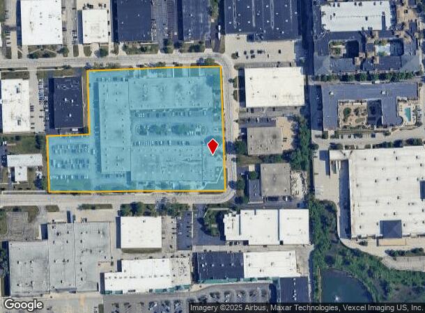  1400 Brook Dr, Downers Grove, IL Parcel Map