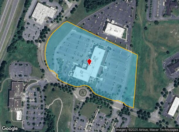  301 Med Tech Pky, Johnson City, TN Parcel Map