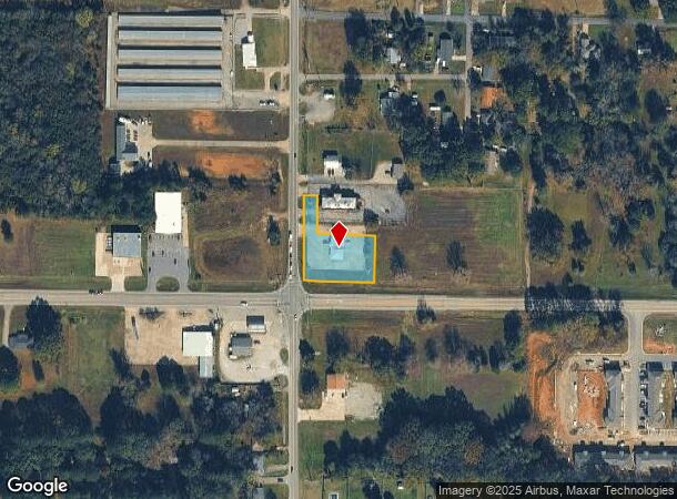 1202 N Main St, Beebe, AR Parcel Map