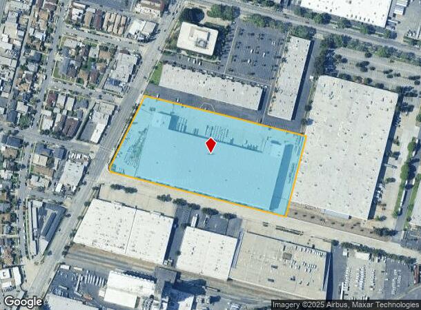  1270 Goodrich Blvd, Commerce, CA Parcel Map