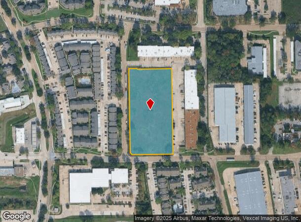 232 Barren Springs Dr, Houston, TX Parcel Map