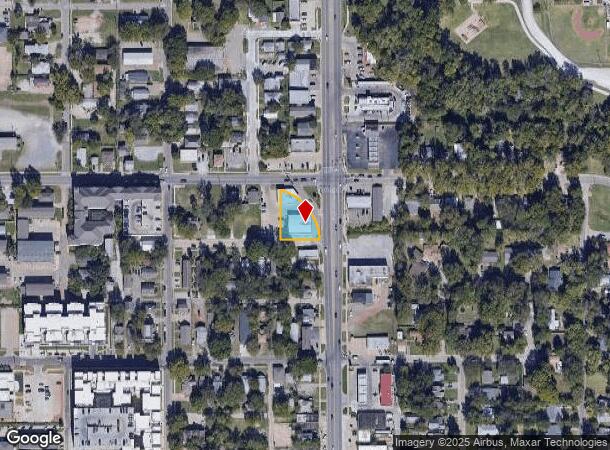  128 N Main St, Stillwater, OK Parcel Map