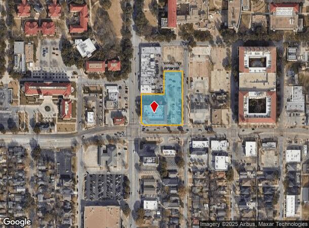  2950 W Berry St, Fort Worth, TX Parcel Map