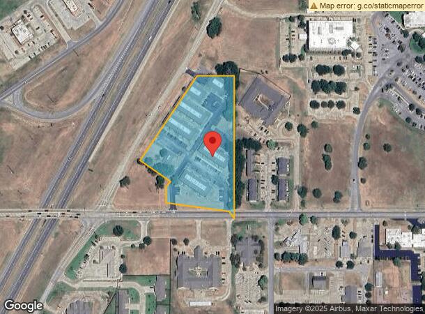  2200 W University Blvd, Durant, OK Parcel Map