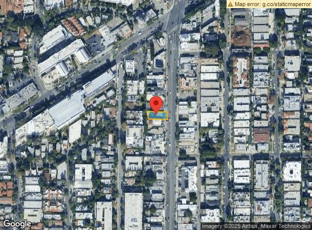  927 N La Cienega Blvd, West Hollywood, CA Parcel Map