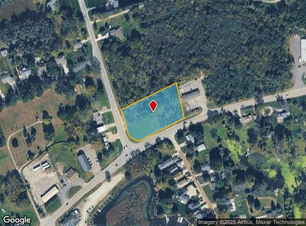  8214 Silver Lake Rd, Linden, MI Parcel Map