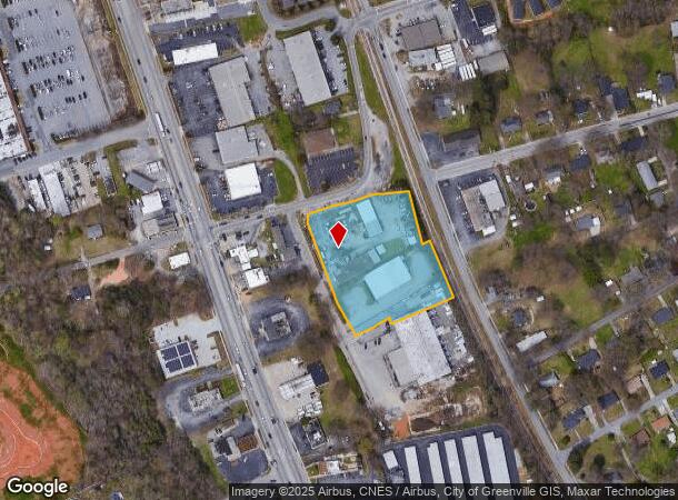  8 Jenkins St, Mauldin, SC Parcel Map