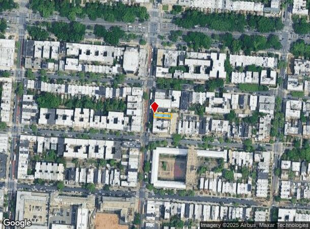  823 Nostrand Ave, Brooklyn, NY Parcel Map