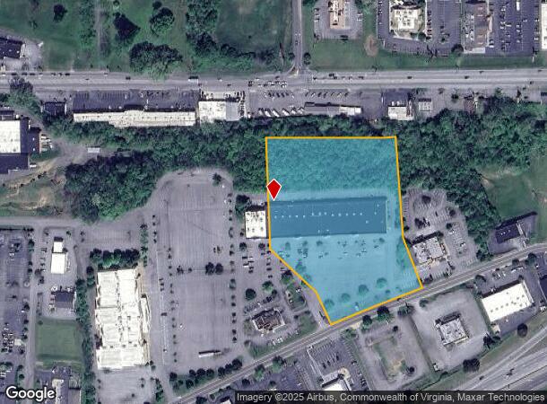 210 Bristol Cmns, Bristol, VA Parcel Map