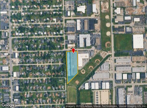 9901 S 78Th Ave, Hickory Hills, IL Parcel Map