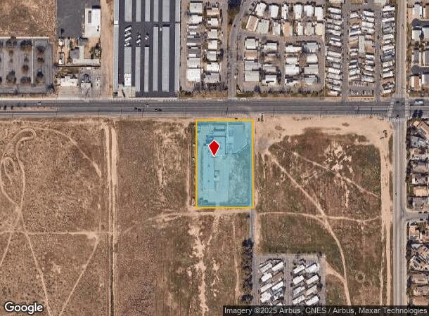  1254 E Avenue I, Lancaster, CA Parcel Map