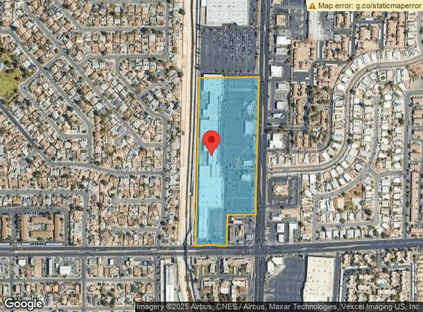  45 N Nellis Blvd, Las Vegas, NV Parcel Map