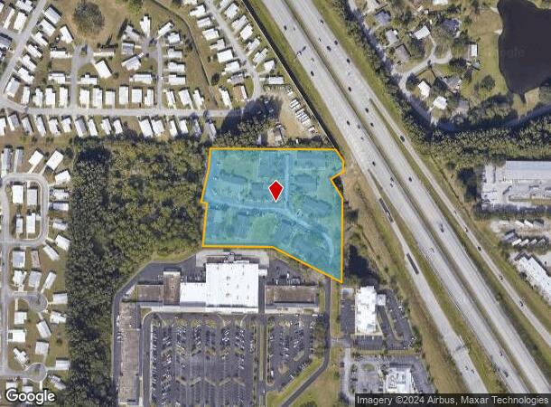  210 Interchange Dr Ne, Palm Bay, FL Parcel Map