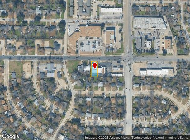 812 E Park Row Dr, Arlington, TX Parcel Map