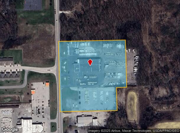 7640 Lewis Ave, Temperance, MI Parcel Map