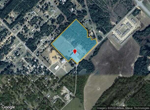  309 Ash St, Cochran, GA Parcel Map