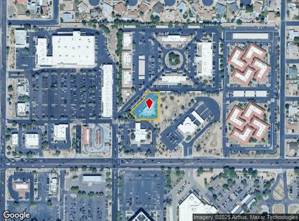  5750 W Thunderbird Rd, Glendale, AZ Parcel Map