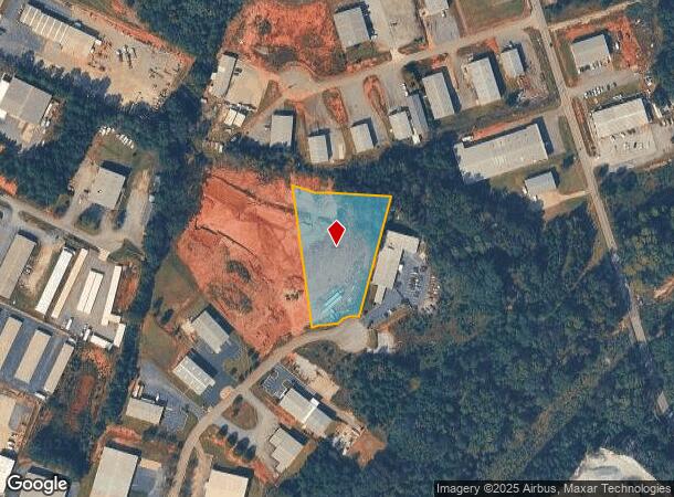  Northpark Industrial Park, Anderson, SC Parcel Map