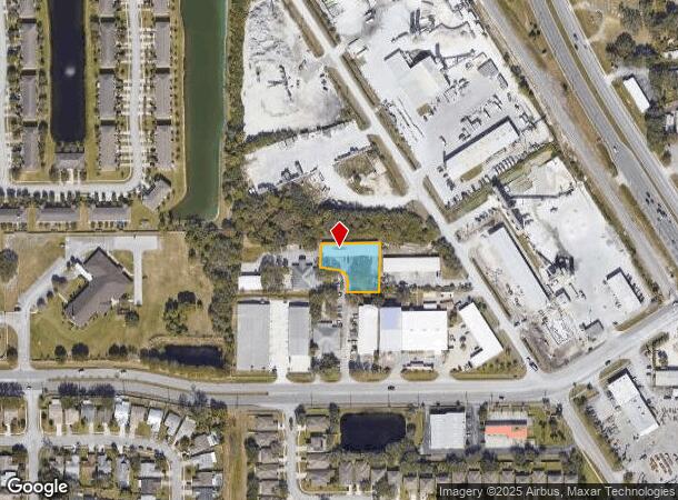  1316 Berri Patch Pl, Melbourne, FL Parcel Map