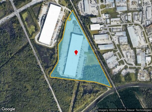  2509 Dean Forest Rd, Savannah, GA Parcel Map