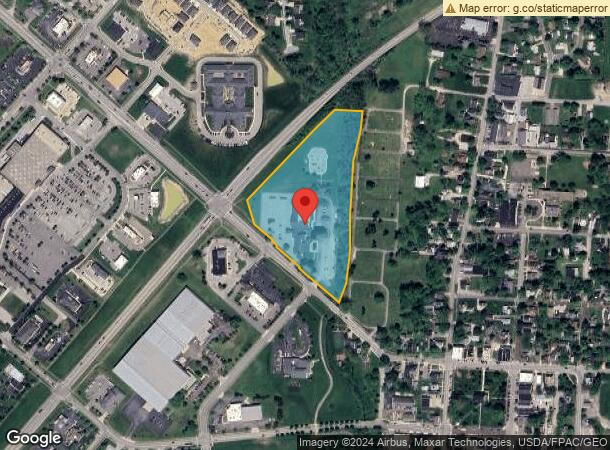  100 W Cherry St, Sunbury, OH Parcel Map