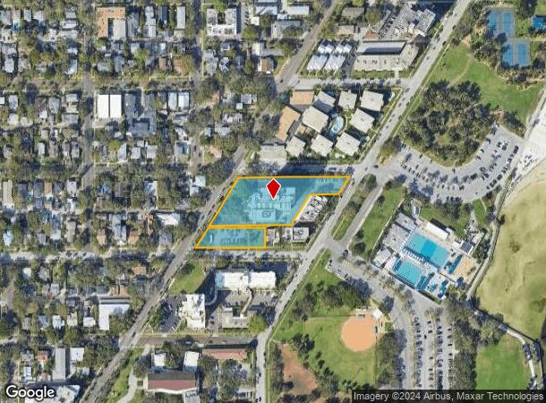  939 Beach Dr Ne, Saint Petersburg, FL Parcel Map